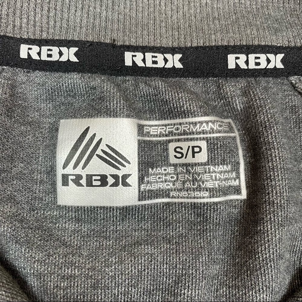 Rbx Gray Performance Zip Up Jacket - image 3